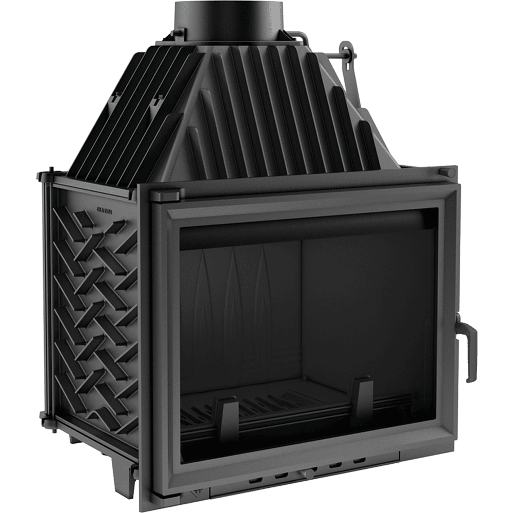 Fireplace cast iron KRATKI ZUZIA 15 kW Ø 200 | Kratki