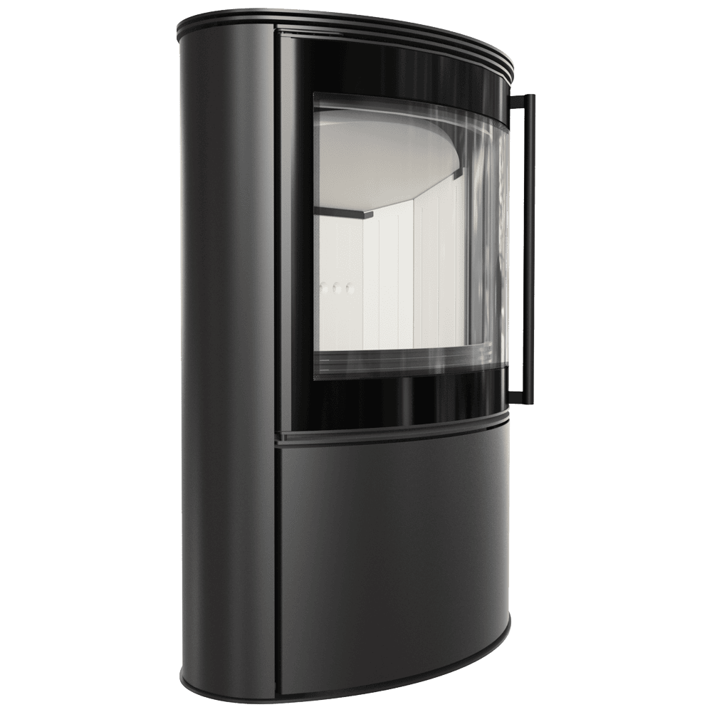 MURATA ORIGINAL9210001黒ビットモカシン26.5 Soba din otel KRATKI BJORN 8kW Ø 150 | Kratki