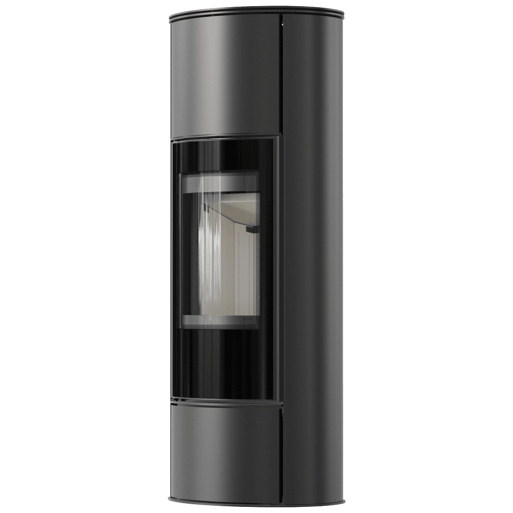 Wood burning steel stove KRATKI ERIK High Ø 150 5,5 kW self