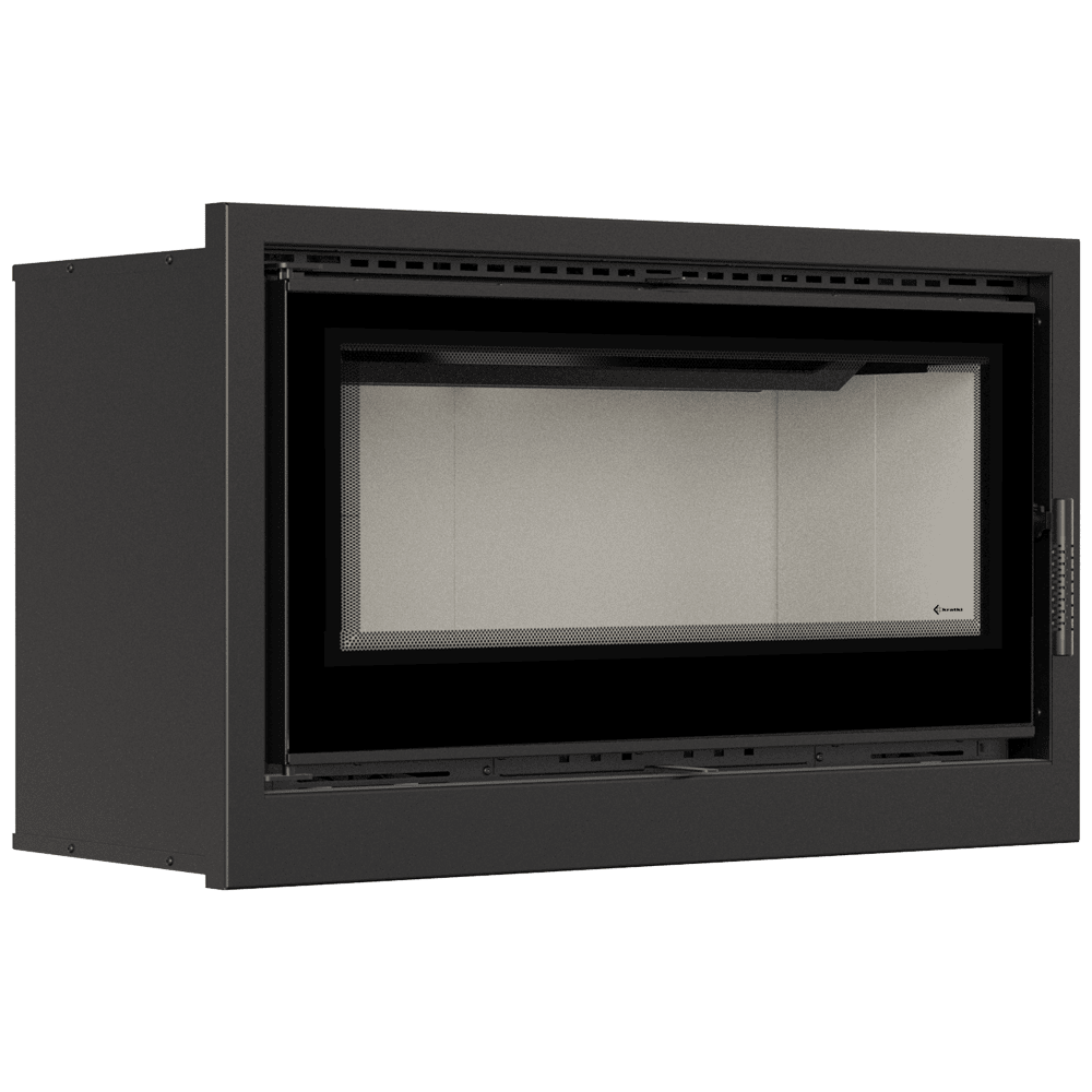 ARKET枠 Fireplace cassette KRATKI ARKE 95 14 kW Ø 200 | Kratki