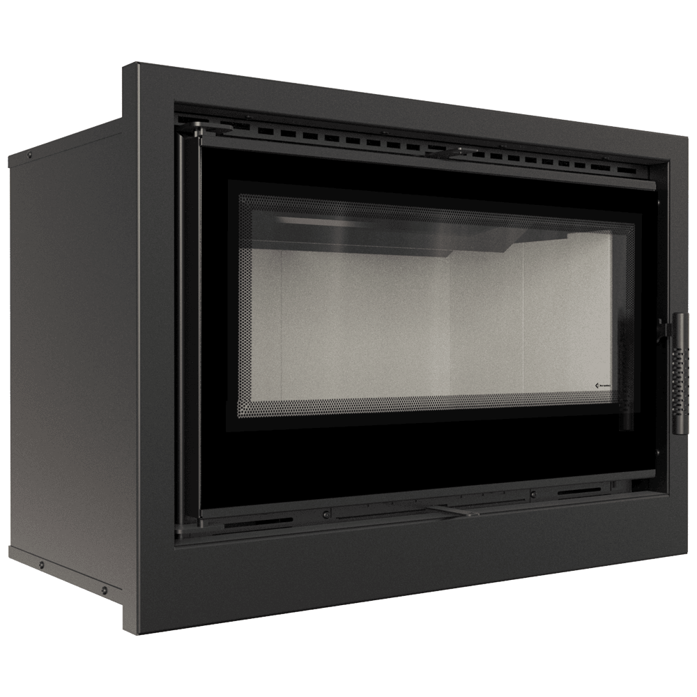 ARKET枠 Fireplace cassette KRATKI ARKE 75 8 kW Ø 150 | Kratki