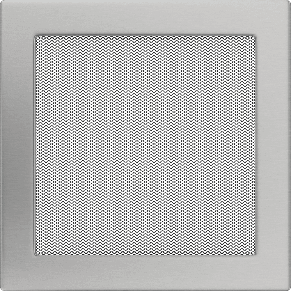 Krbová mřížka 22x22 BASIC broušený chrom
