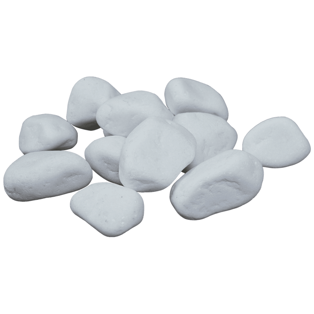 Piedra Blanca Decorativa Para Jardín, X 5 Kg