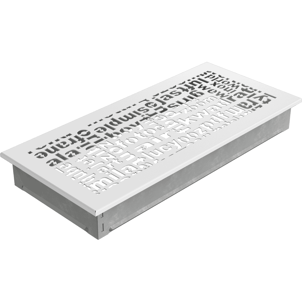 Grille de ventilation 17x37 graphite une persienne
