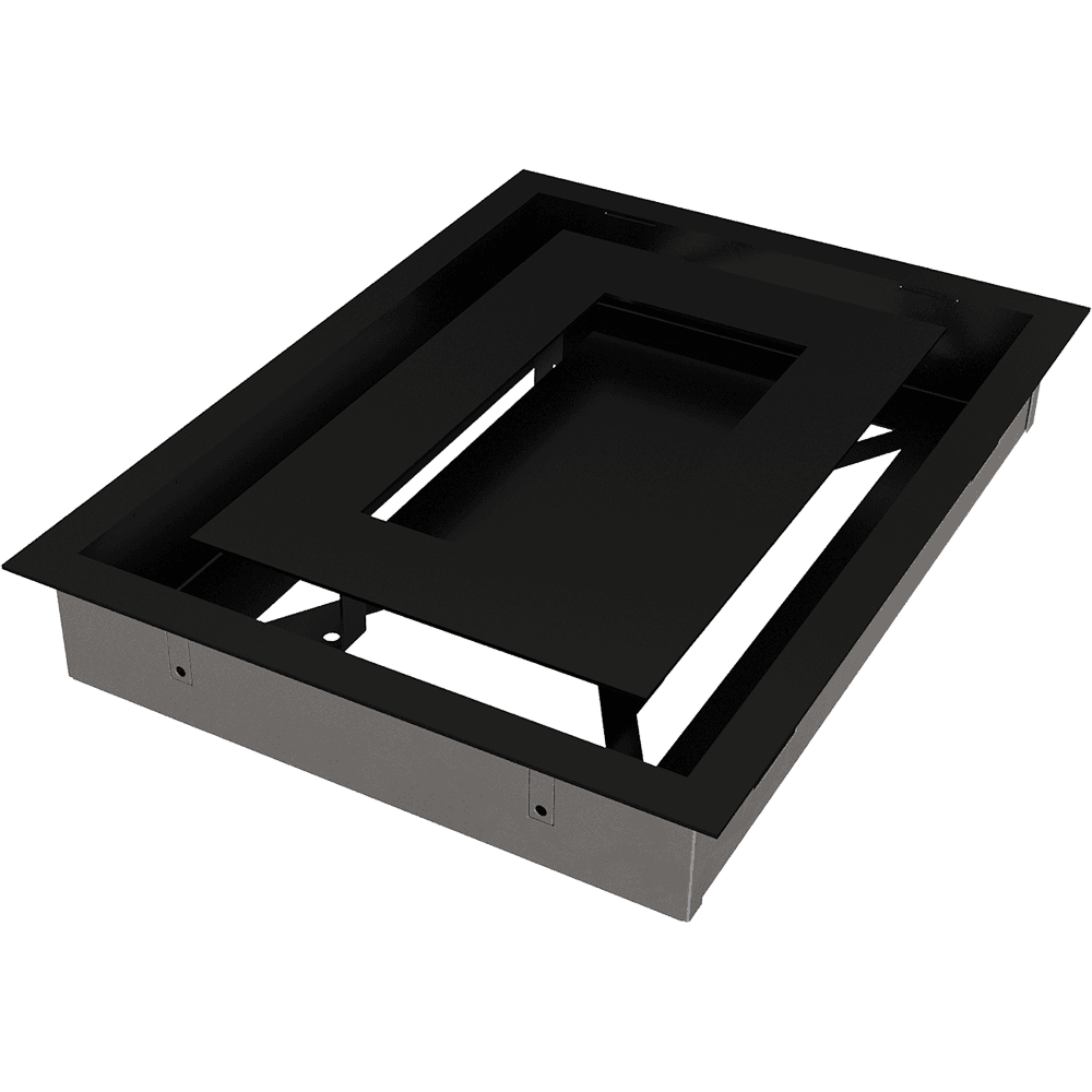 Grille de ventilation FRESH 17x70 graphite