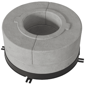 Набор дисков для накопления бетона 4 шт. 2 слоя для печей REN/M