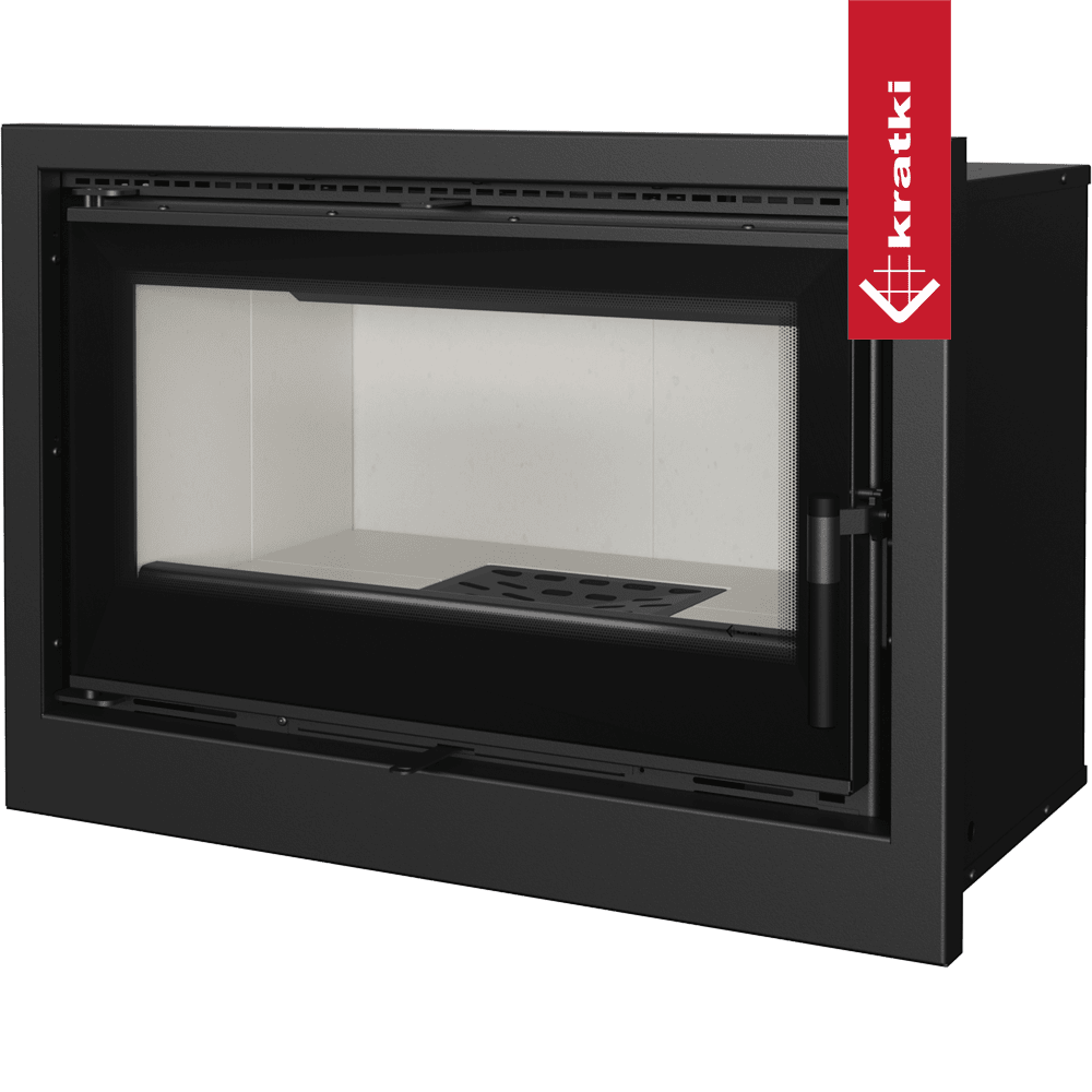 Fireplace cassette KRATKI ARKE 75 8 kW Ø 150