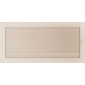 Vent Cover 22x45 cream with blinds