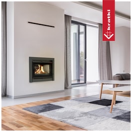 Fireplace cassette KRATKI KDZ K 6 kW Ø 160 | Kratki