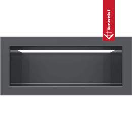 Vent Cover LUFT 9x20 graphite Slim