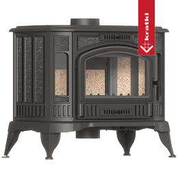 Liatinové krbové kachle KRATKI K9 ECO Ø 150 8 kW