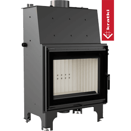 Krový krb Vicario 14 kW Ø 200 dvojité sklo