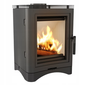 Wood burning cast iron stove K5 Ø 150 7 kW