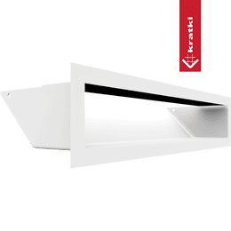 Ventilasjonsdeksel LUFT 9x40 hvit Slim