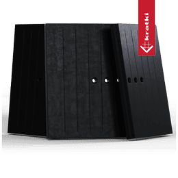 TERMOTEC-levyt mustat FLOKI/M/PF-malliin (setti)