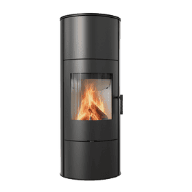 Wood burning steel stove ROLLO High 7 kW Ø 150
