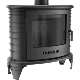Wood burning cast iron stove K8 Ø 130 9 kW