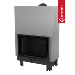 Čelični kamin KRATKI MBO 15 kW Ø 200 podizanje crni thermotec