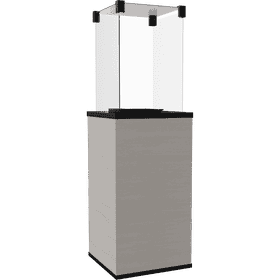 Patio Gas Heater Patio Mini Quartz Sinter Base Panel Naturali Chiara 8,2 kW