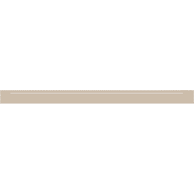 Kratka wentylacyjna kominkowa LUFT 6x100 kremowa Slim