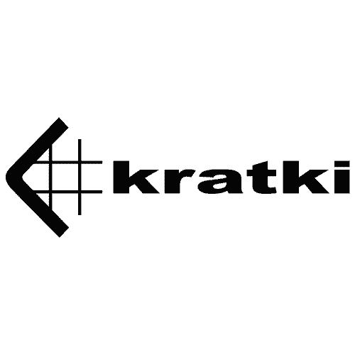Sticker with KRATKI logo