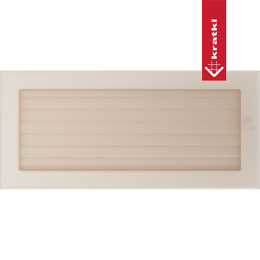 Vent Cover 17x37 crem cu jaluzele