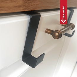 Gancho colgador de puerta 75/25/r5 4 piezas