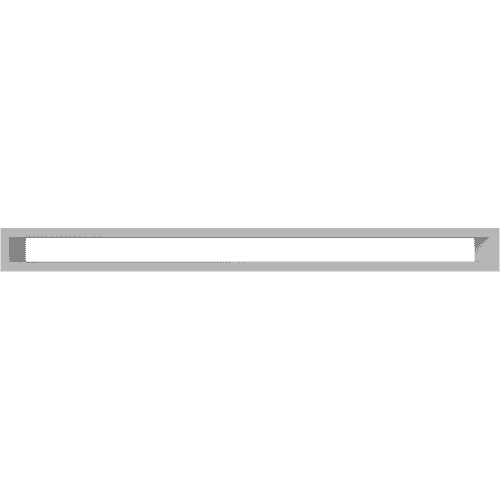 Kratka wentylacyjna kominkowa TUNEL 6x80 biała