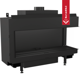 Cheminée au Gaz KRATKI LEO 100 droite propane butane ∅ 100/150 9,5 kW