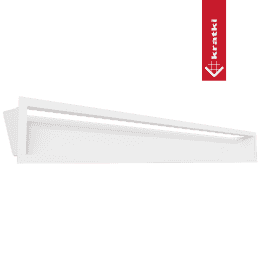 Kratka LUFT 12x100 45Stopni biały