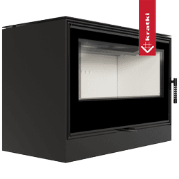 Puulämmitteinen teräskamiina KRATKI KARI 95 Ø 180 14 kw