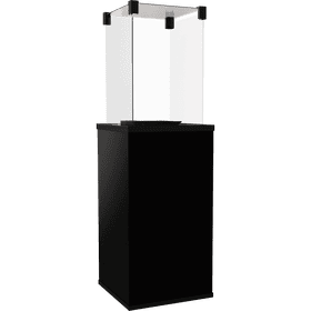 Terrassenheizer Patio Mini Quarzsinter Nero Assoluto automatische Steuerung 8,2k
