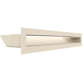 Kratka wentylacyjna kominkowa LUFT 6x40 kremowa Slim