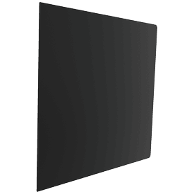 Ocelový podstavec pro volně stojící kamna MODEL 9 80x80 cm černý