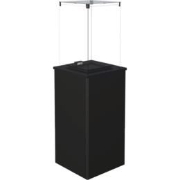 Patio gāzes sildītājs Patio Mini Steel manuālā 8,2 kW