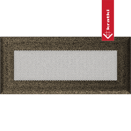 Vent Cover Oskar 11x24 black and gold