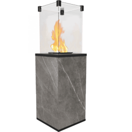 Patio Gāzes sildītājs Kvarca Sinter Base Panel Naturali Grey manuāla 8,2 kW