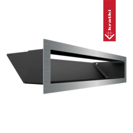 Grille de cheminée LUFT 9x40 Inox