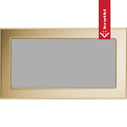 Rejilla de ventilación 17x30 chapado en oro