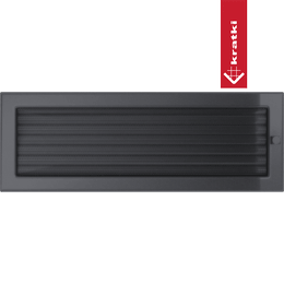 Vent Cover 17x49 grafiet met zonwering