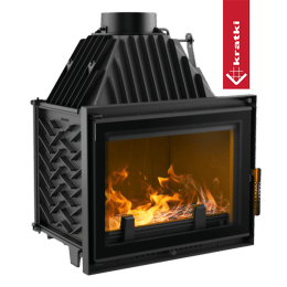 Ketaus židinys KRATKI ZUZIA DECO 15 kW Ø 200