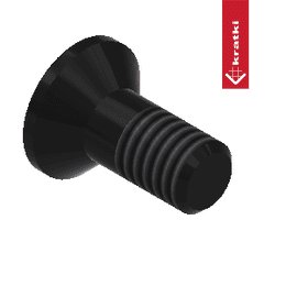 Śruba imbus z łbem stozkowym M6x14 DIN 7991 kl. 10.9 jm 100 szt.