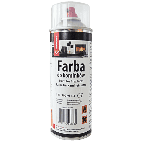 Paint for fireplaces 400 ml