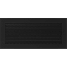 Vent Cover 17x37 black with blinds