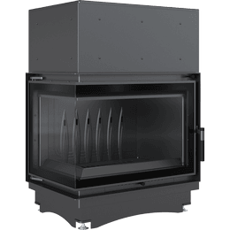 Kamineinsatz Gusseisen KRATKI ZUZIA ECO DECO links 12 kW Ø 200