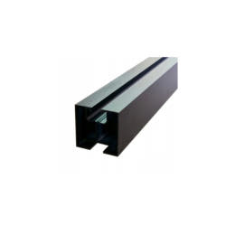 Profil aluminiowy 222 cm czarny