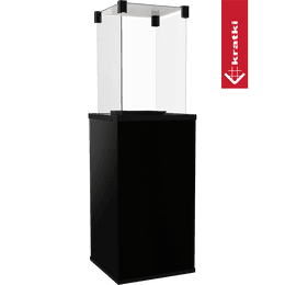 Ogrzewacz tarasowy Patio Mini spiek Nero Assoluto sterowanie manualne 8,2 kW