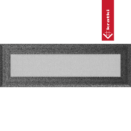 Vent Cover Oskar 11x32 black and silver