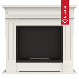 KRATKI NOVIEMBRE portal bio-chimenea blanca para autoensamblaje