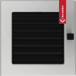 Vent Cover 17x17 polished with blinds